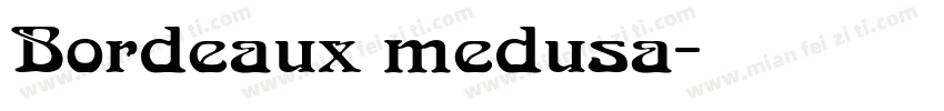 Bordeaux medusa字体转换